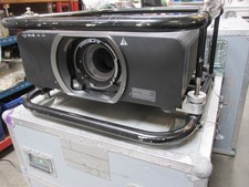 Cased Panasonic 3 chip DLP video projector PT-DZ110X + hanging frame - 10K lumen