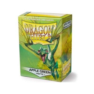 Dragon Shield Matte Apfelgrün Standard Kartenhüllen 100 Stück