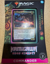 mtg warhammer 40k commander decks release date Kamigawa Neon Dynasty Commander Deck