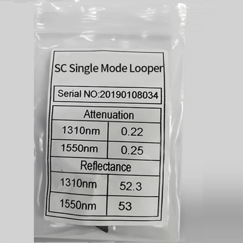 Single Mode Double SC 9/125 SC/UPC Fiber Loopback Fiber Opitc Adapter Connector - Afbeelding 10 van 10