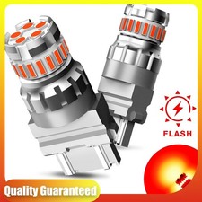 Auxito 3157 3156 3057 Red Led Strobe Flashing Blinking Parking Brake Light Bulb Auxito 3157 3156 3057 Red Led Strobe Flashing Blinking Parking Brake Light Bulb