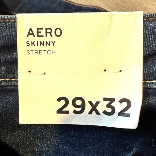 Aeropostle Skinny Stretch Distressed Blue Jeans NWT 29 x 32 - Picture 8 of 8