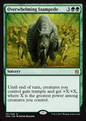 Overwhelming Stampede Commander Anthology 131