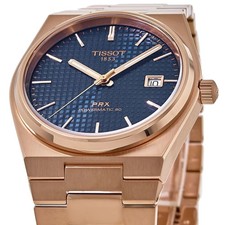 New Tissot PRX Powermatic 80 Automatic Blue Men's Watch T137.407.33.041.00 2