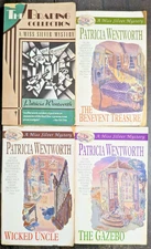 Patricia Wentworth Miss Silver Cozy Mystery Series 4 Book Lot Paperback Novels