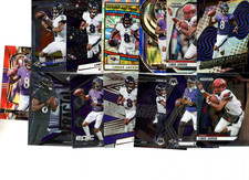 Panini Select/Prizm/Draft/Revolution/Mosaic Lamar Jackson 13 Card Lot (WS)