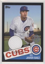 2020 Topps 1985 Topps Baseball Relics Black 49/199 Javier Baez #85R-JBZ qf8