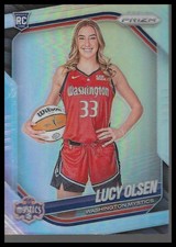 2025 Panini Prizm WNBA #145 Lucy Olsen Silver Prizms