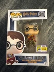Funko Pop Harry Potter on Broom SDCC 2017 Official Sticker Ships Free +Protector