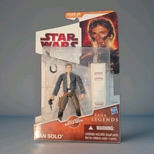 Star Wars Legacy Collection 2009 Saga Legends Han Solo Action Figure SL16 NIB