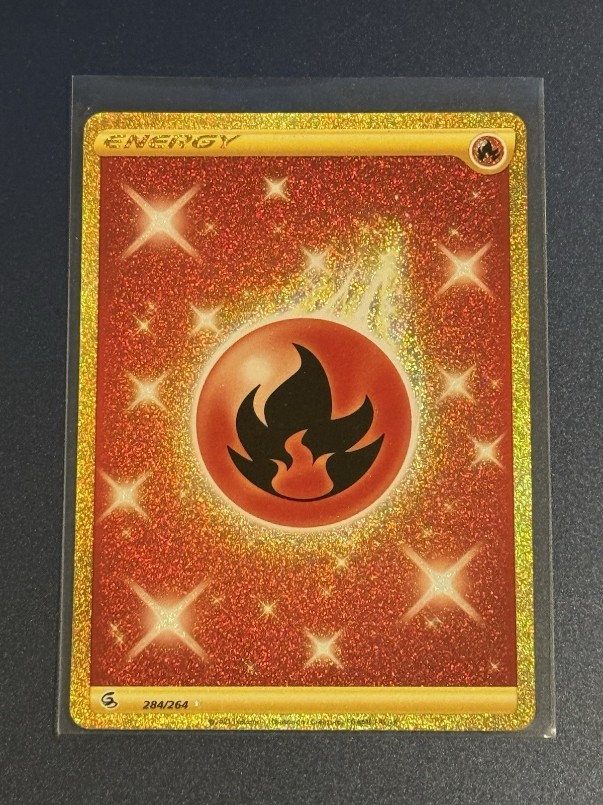 Fire Energy 284/264 Pokemon Fusion Strike