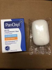 Panoxyl Bar Acne Soap Wash 10% Active ingredient New UK Moisture Face Body 113g