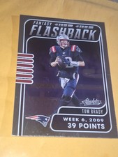 INSERT - Tom Brady - 2020 Panini Absolute Football Fantasy Flashback #FF-TB