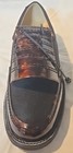 New Stuart Weitzman Tortoise Kiltie Oxford With Spikes Golf Shoes sz 8 — photo 4