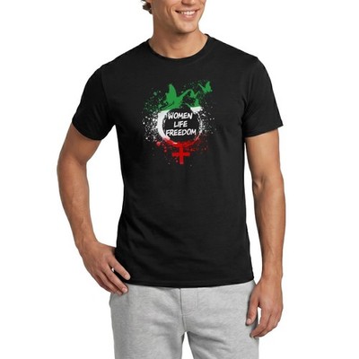 Women Life Freedom Peace Frieden Iran Zan Zendegi Azadi Männer T-Shirt
