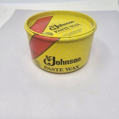 SC Johnson Paste Wax Original Formula Shine Protection 16 oz Almost Full