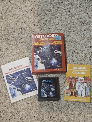 Asteroids (Atari 2600) Complete In Box