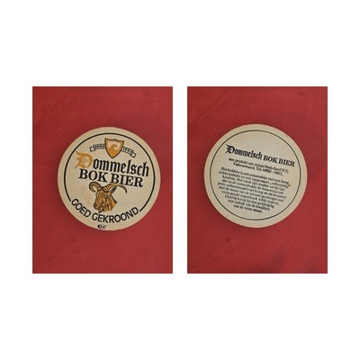 Dommelsch Goed Kroond Brewery Beer Mat Beermat