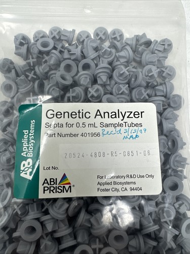 Applied Biosystems Septa für 0,5 ml für Probenröhrchen 401956 Menge 3 Beutel - Bild 2 von 6