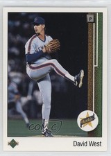 1989 Upper Deck Star Rookie David West #7 12ps