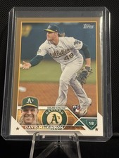2023 Topps Series 1 - David MacKinnon #276 Gold /2023 (RC)