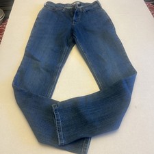 Women  s- Size 4 Carhartt Rugged Flex Relaxed Fit Straight Jeans Blue Denim