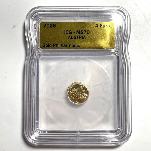 2026 Austrian Gold Philharmonic 1 oz — photo from another recent sale