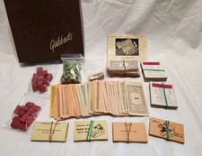 Vintage 1935 Monopoly Game Parker Brothers Cards Game Pieces ONLY - No Board/Box
