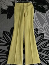 Vintage H Bar C Ranchwear Tomboy 1970's Womens Flared Pants 24 X 34 Talon Zip