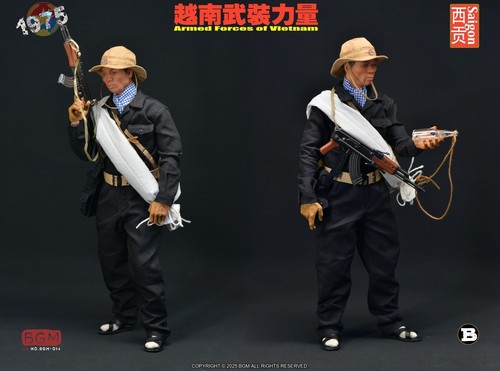 Gear Set - BGM Toys BGM-014B 1/6 Scale Armed Forces of Vietnam Saigon 1975 - Picture 4 of 9