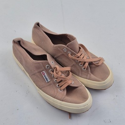 Superga 2750 Cotu Classic Sneaker 7,5 rosa Damen Schnürschuhe Canvas