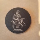 A Collectible LLECHWEDD SLATE Decorative   Round Coaster 8cm Dia. Good Condition