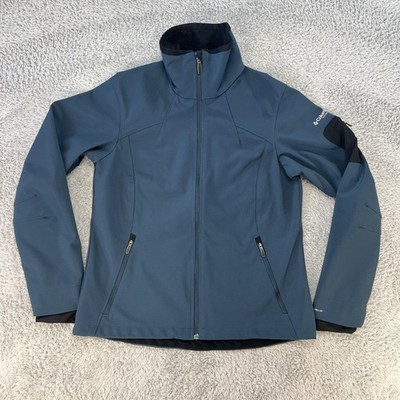 Columbia Titanium Jacket Womens Medium Omni-Shield Softshell Full Zip Hiking