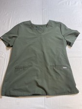 Figs Casma Three Pocket Scrub Top Women's size L