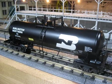 K-Line K-90014 Aluminum Burlington Northern Tank Car # BN 875046 * BUY IT NOW *