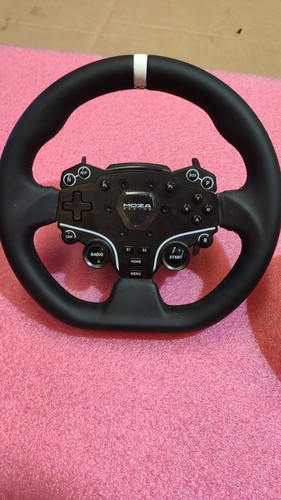 Kit Moza Racing Base + Volante Accessoire Externe Noir - Photo 1/7