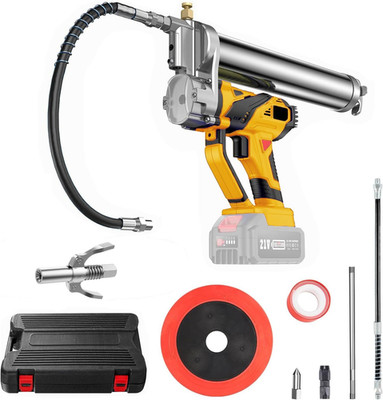 Lithium Battery Grease Gun Cordless Suitable for Dewalt 20V Max Battery (NO Batt