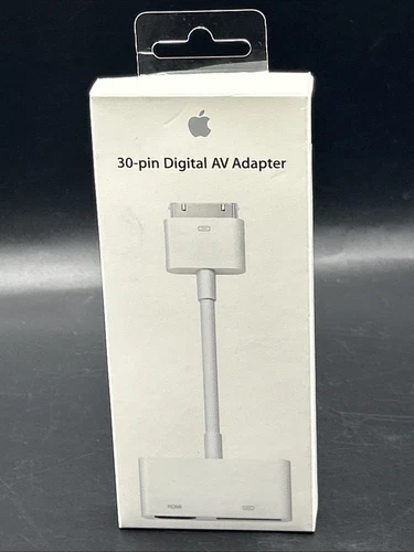 Genuine Apple Digital AV HDTV Adapter for iPad 2/3 4/4S 30 Pin to HDMI Boxed New
