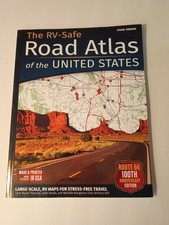 The Rv-Safe Road Atlas of the United States: Large-Scale, RV