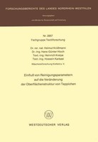 Einfluß Von Reinigungsparametern Auf Die VeräNderung Der OberfläChenstruktur Von
