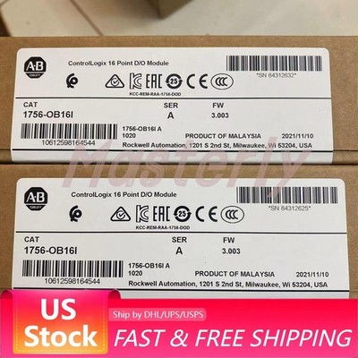 New Factory Sealed Allen-Bradley 1756-OB16I PLC Module Allen-Bradley 1756OB16I