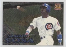 1996 Pacific Prisms Fence Busters Sammy Sosa #FB-17