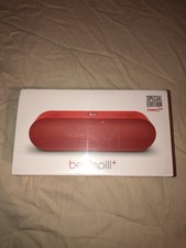 Official Beats Pill Wireless Bluetooth Speaker Special Edition RED NEW