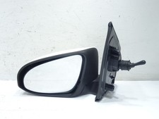 2016 PEUGEOT 108 MK1 FRONT LEFT PASSENGER SIDE DOOR WING MIRROR WHITE E20313117