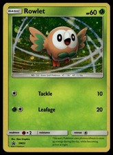 Rowlet #SM22 SM Promos Moderately played - Pokemon Card on eBay