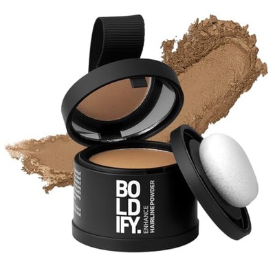 Hairline Powder - Root Touch Up Hair Color for Gray Coverage - Bald Spot Conc...