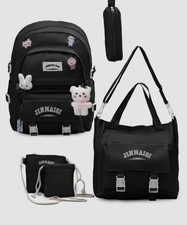 5er Set Rucksack Damen / Mädchen   Schulruck...