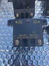 Square D size 00,0,1 and 2 coils, 120v coil, USED