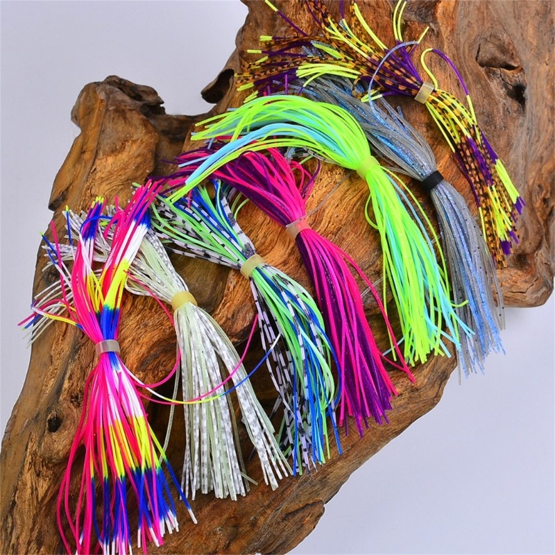 Jig Skirts Buzzbaits Jig Squid Skirt Fly Tying Materials Fishing Accessories - Image 4