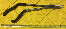 12" RAPTOR bent nose pliers grip musky snook muskie swimbaits lures baits pike